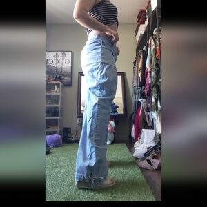 Unique Sylish Chambray Pants